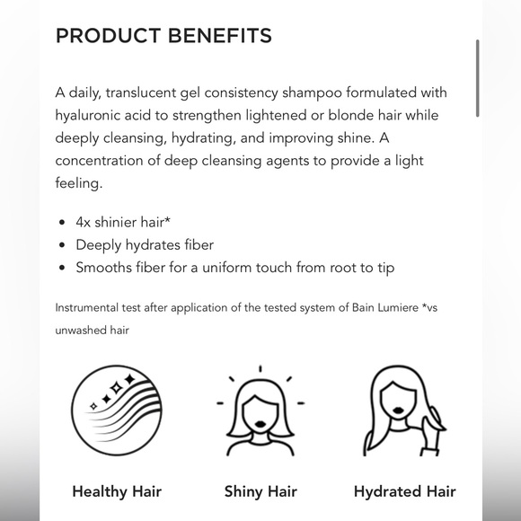 Kérastase Blond Absolu Bain Lumière Shampoo - 80ml - Picture 4 of 4